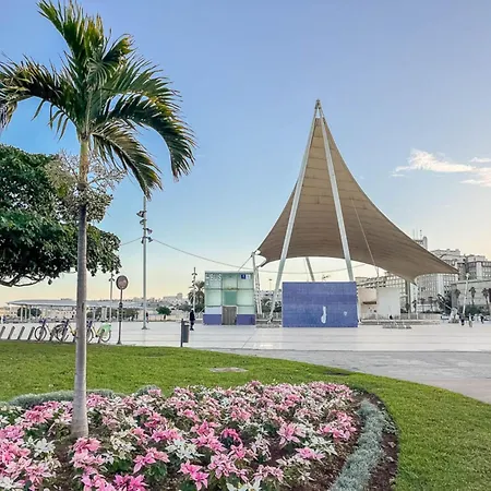 Апартаменты Lujan Playa Canteras Лас-Пальмас-де-Гран-Канария